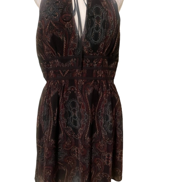 BCBGeneration summer dress with tie in the front back zipper - Picture 3 of 9